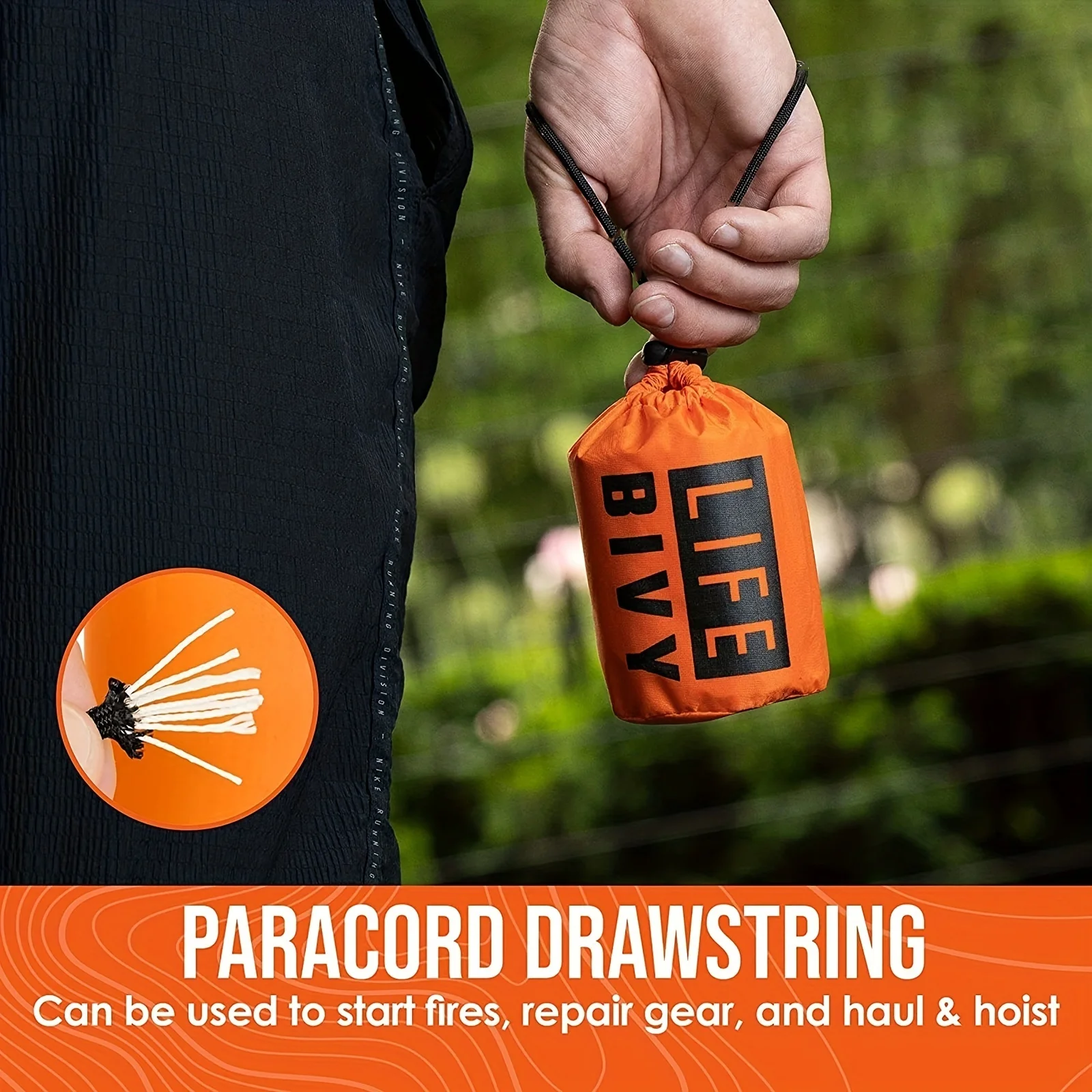 Emergency survival Sleeping ba - Bivy Bag Emergency ulasan dan harga