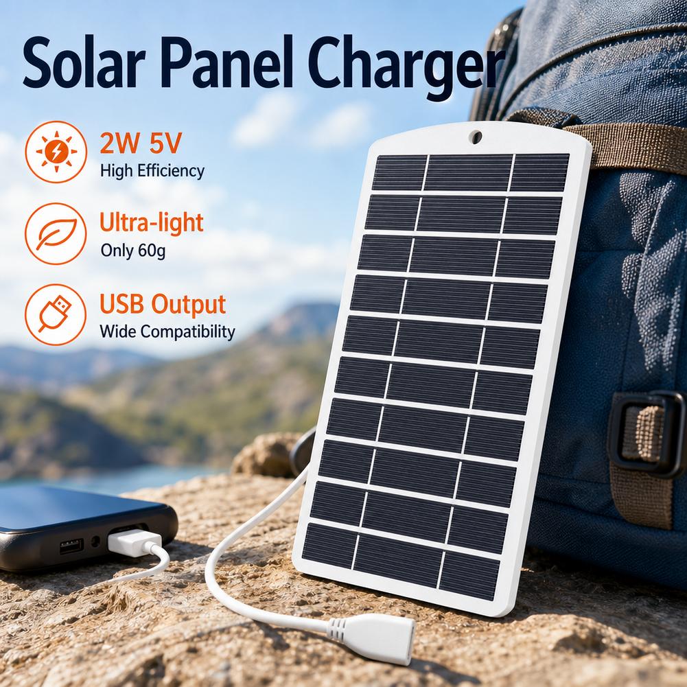 Portable USB Solar Panel Charg - Solar Emergency Charger ulasan dan harga
