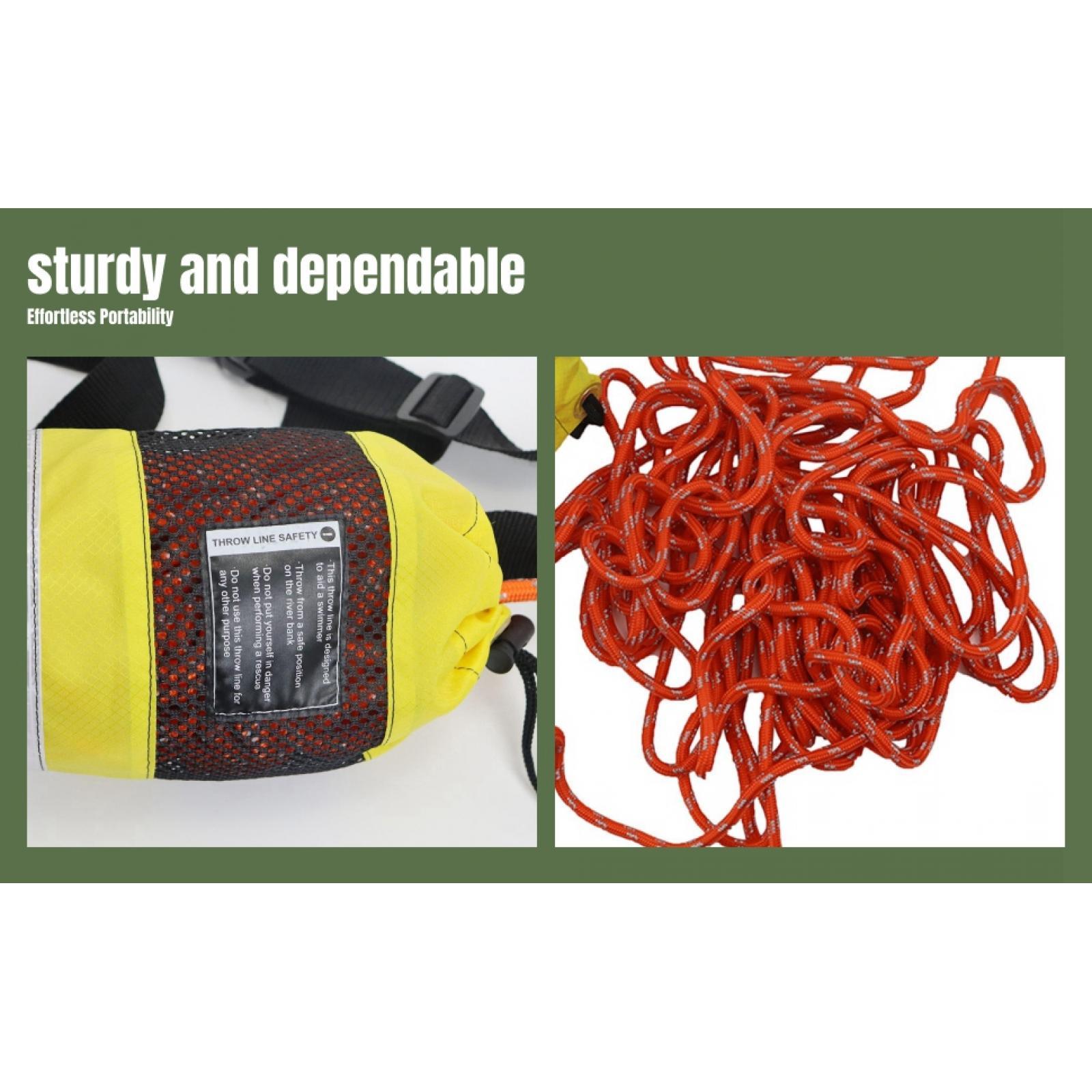Kayak Throw Rope Bag Water Res - Rescue Rope Throw ulasan dan harga